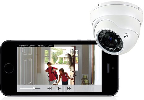 Front Door Wireless Video Security Camera