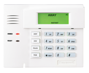 Honeywell vista alarm panel