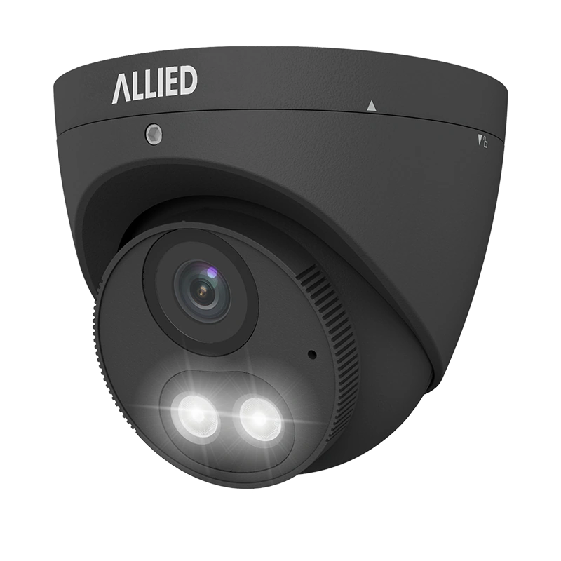 Allied Motion Light Defender Black Front Left Lights