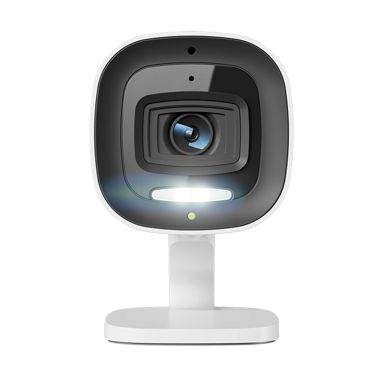 Indoor Spotlight Camera Front Light On